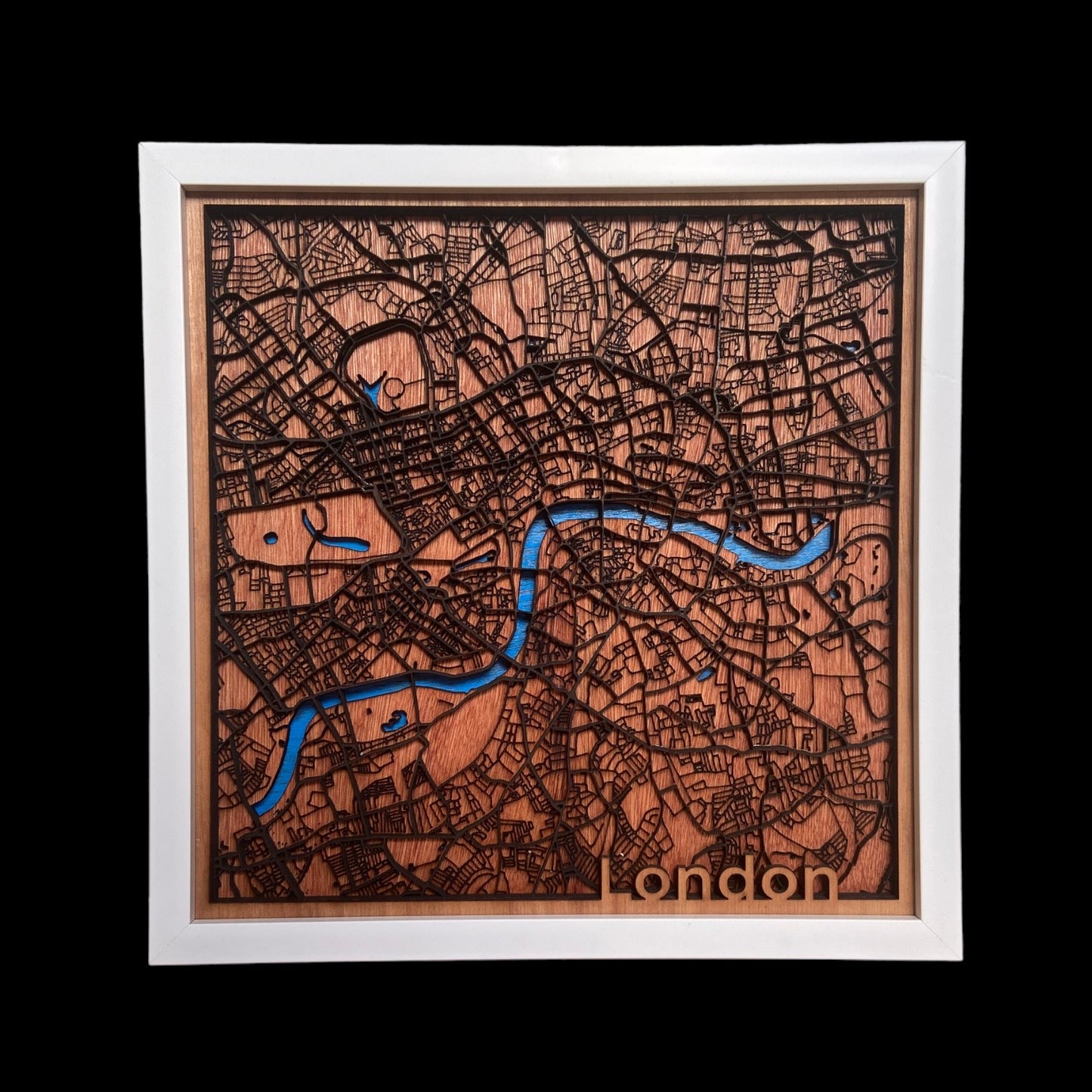 London Map Wall Decor