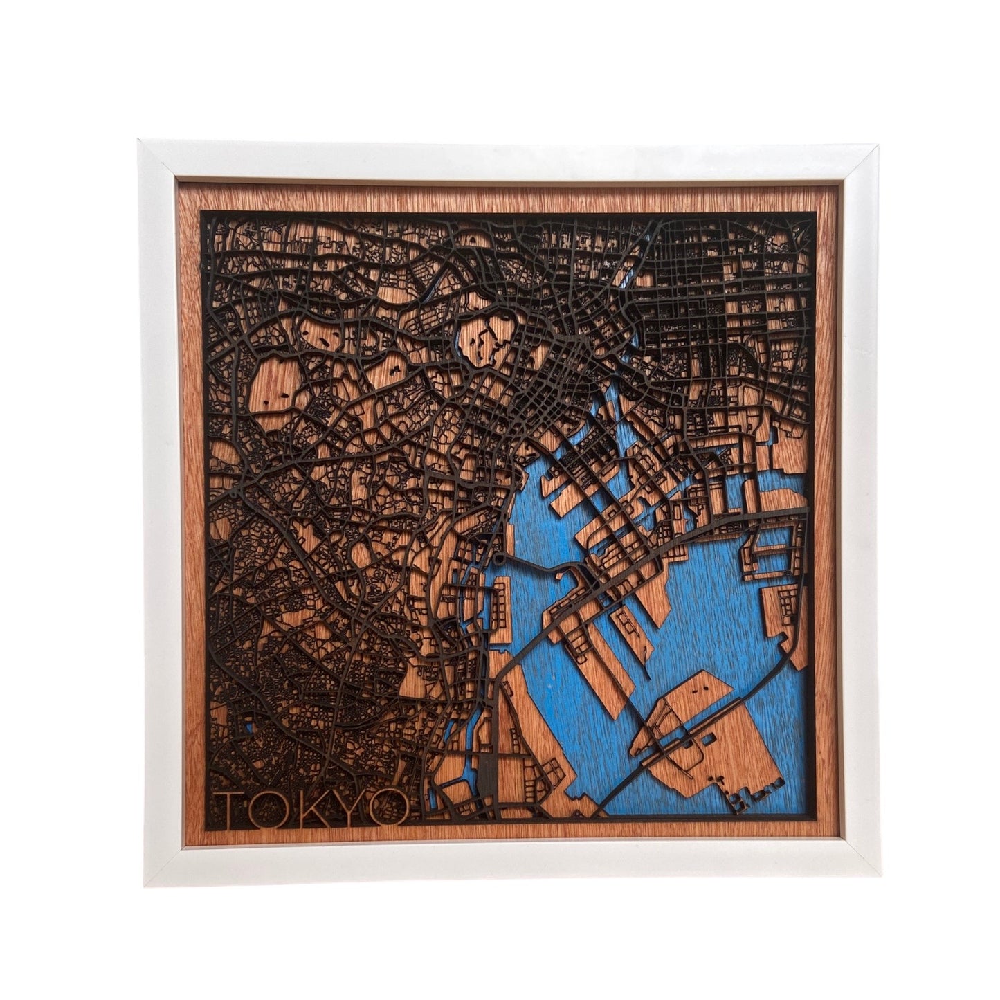 Tokyo Map Wall Decor