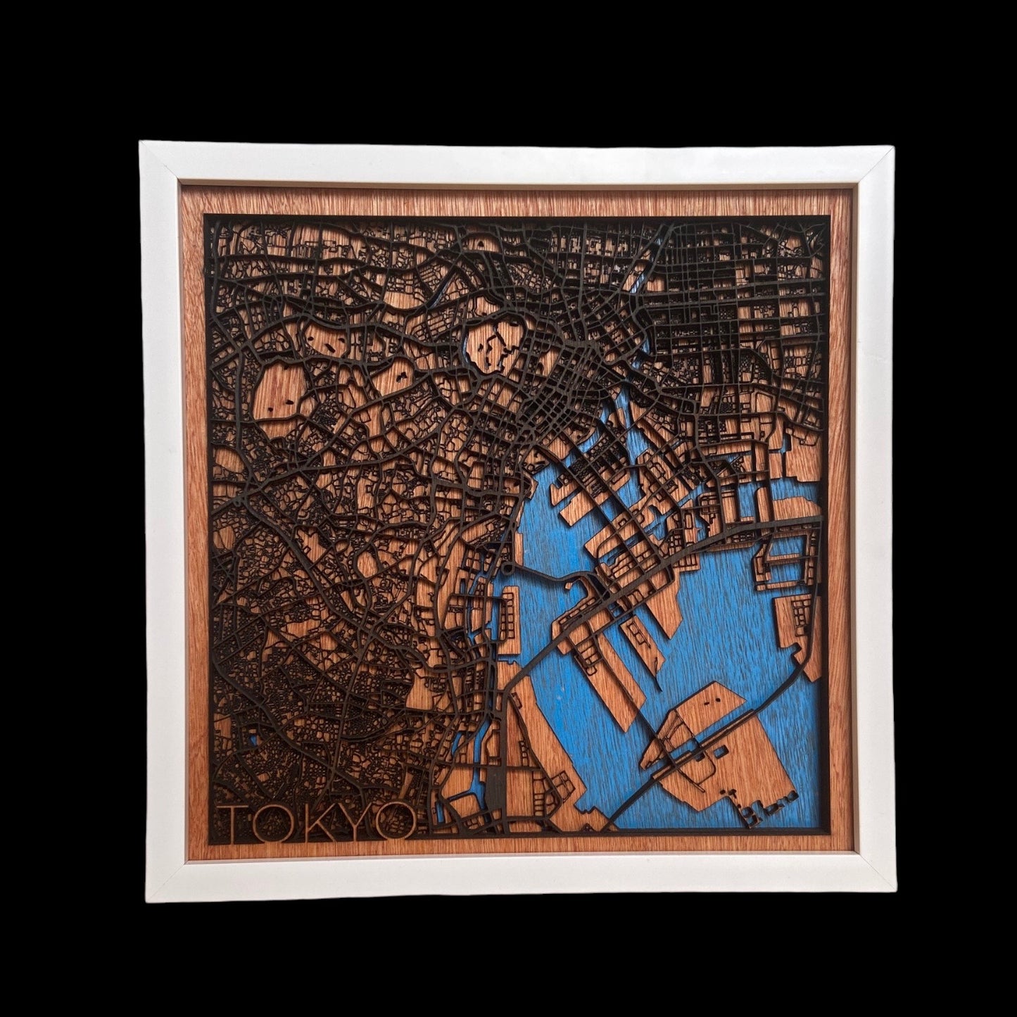 Tokyo Map Wall Decor