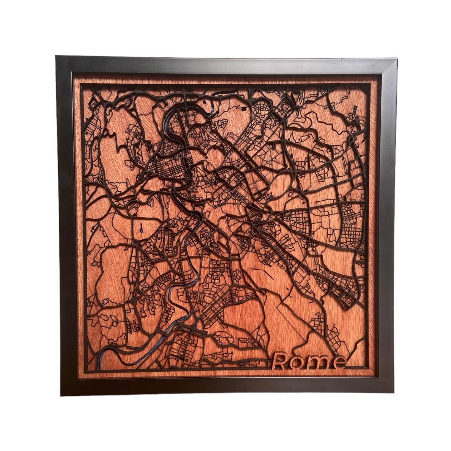 Rome Map Wall Decor