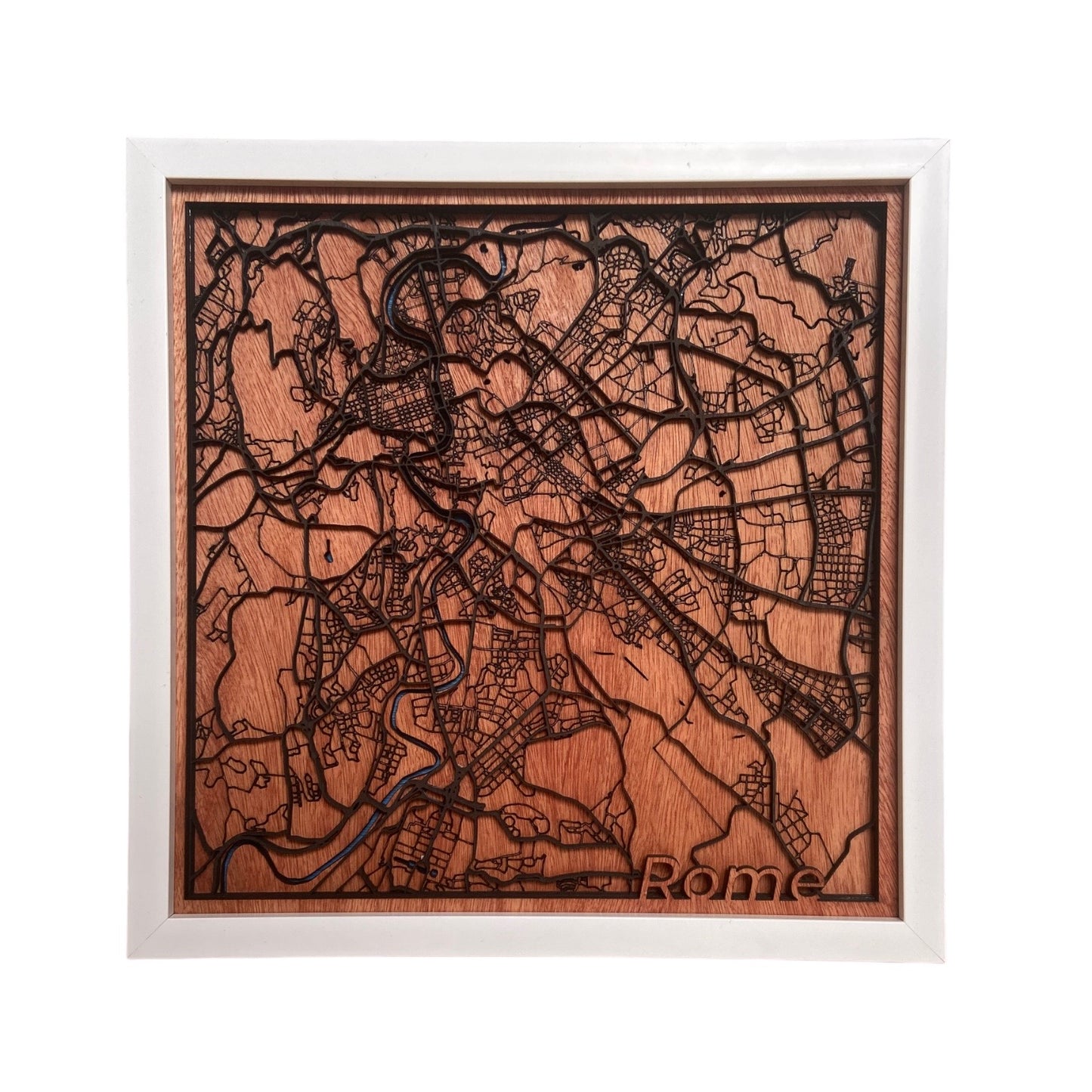 Rome Map Wall Decor