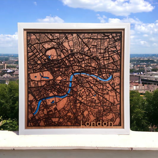 London Map Wall Decor