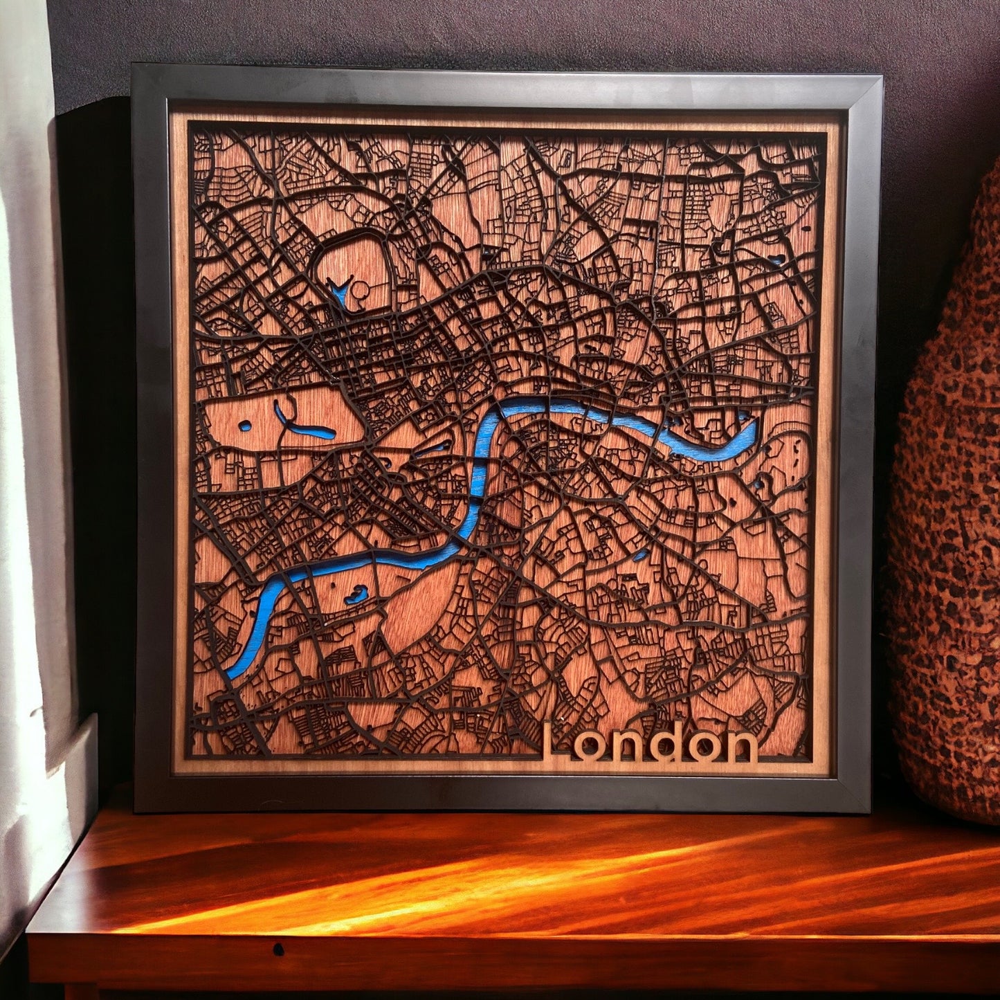 London Map Wall Decor